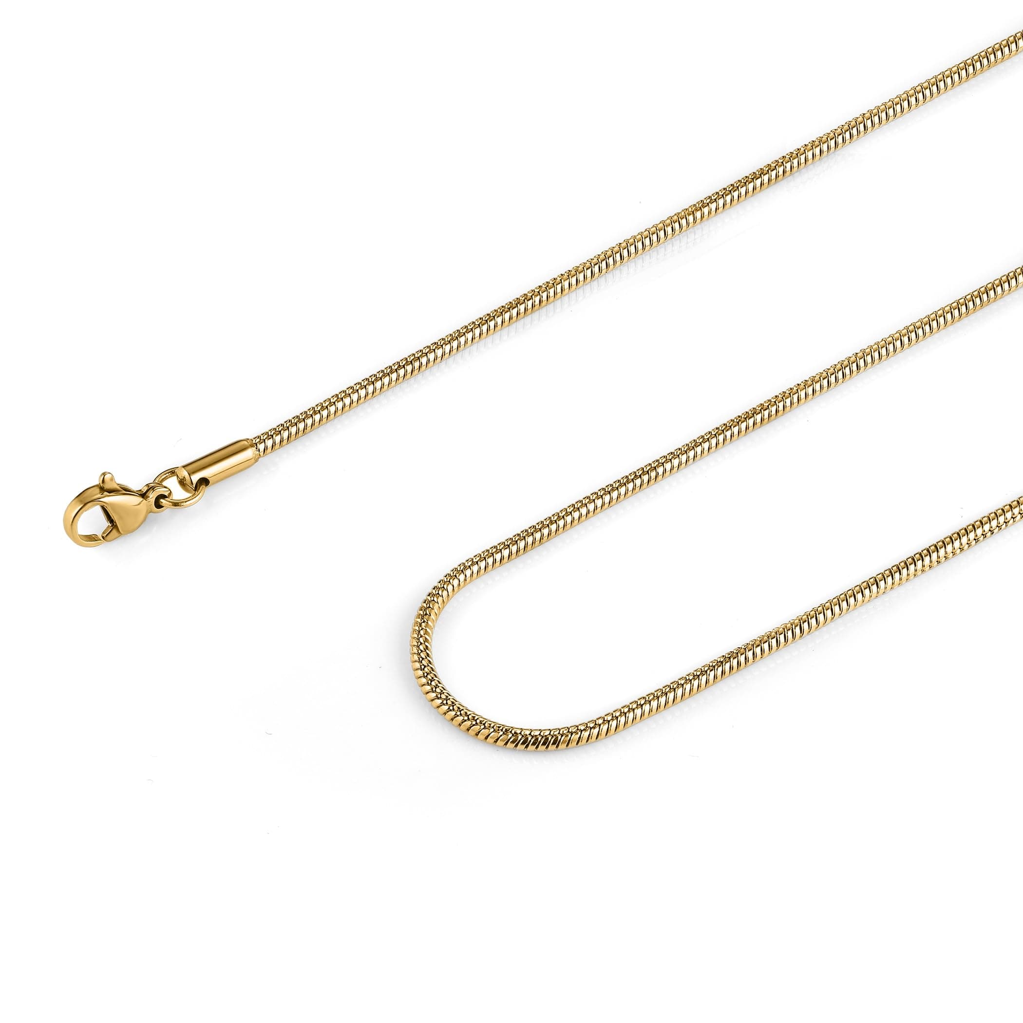 HZMAN Snake Chain Necklace for Men and Women