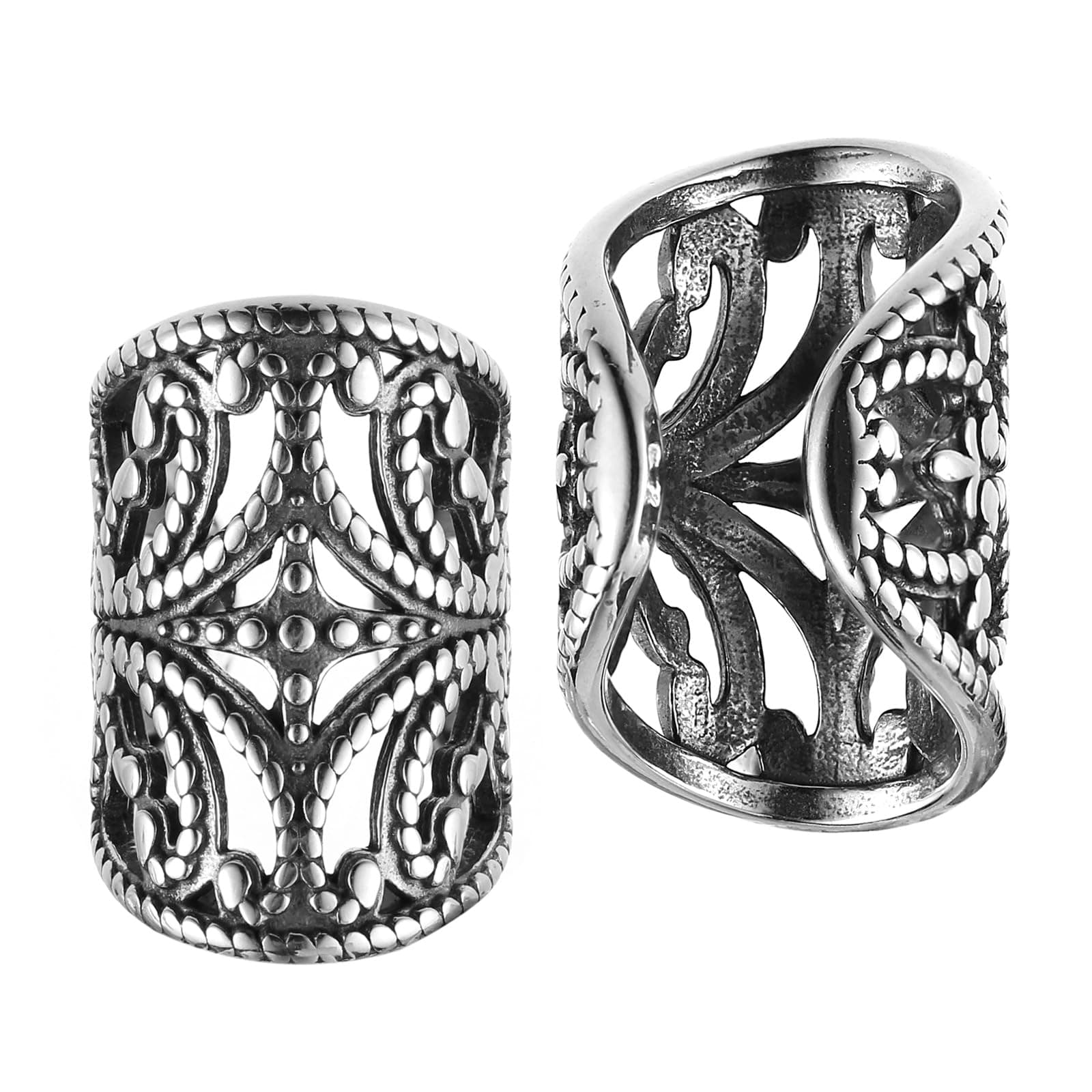 Stainless Steel Ear Cuff Earrings for Men and Women